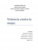 Oratoria. Violencia contra las mujeres