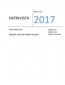 Gestión del Talento Humano Entrevista trabajo