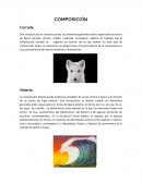 Una composición es cerrada cuando sus elementos generales están organizados en forma de figura cerrada: circular, ovoide, cuadrada, rectangular, elíptica.