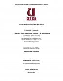 La economía como desarrollo de sistemas y de pensamientos económicos en las escuelas