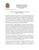 Teorías Psicosociales y la Subjetividad en el Trabajo Social