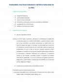 PLURALISMO, MULTICULTURALIDAD E INTERCULTURALIDAD EN EL PERÚ