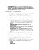 División de la criminología.