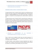 IDENTIFICACION DE UN PROGRAMA SOCIAL DE LA MUNICIPALIDAD DE WANCHAQ