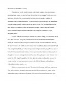 Women in the 19th and 21st Century..