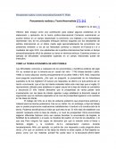 Pensamiento realista y teoría neorrealista Kenneth