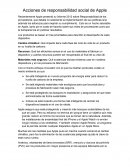 Responsabilidad social de Apple