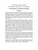 La lengua de seña o lengua de signo es una lengua natural de producción gestual y percepción visual, que tiene estructura gramatical perfectamente definidas, y distintas de las lenguas orales con las que habitamos.