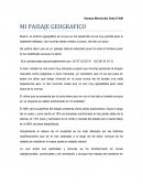 Paisaje geográfico habitado. Actividad integradora