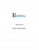 En este ensayo hablare sobre los últimos temas que estuvimos viendo en la materia de didáctica I a cargo del profesor Alfredo Portillo