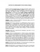 CONTRATO DE ARRENDAMIENTO PARA VIVIENDA URBANA..