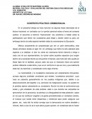 CONTEXTO POLITICO: DEMOCRACIA