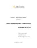Actividad Logistica y globalización en marco de comercio exterior