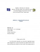 GERENCIA Y ORGANIZACIÓN ESCOLAR