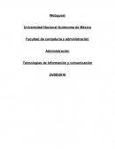 Administración Tecnologías de información y comunicación
