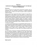 PRACTICA 4 COMPOSICION QUIMICA DE LA MEMBRANA CELULAR Y FACTORES QUE AFECTAN LA PERMEABILIDAD