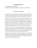 El espíritu del renacimento