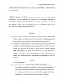 EJEMPLO DE UN DIVORCIO ORDINARIO