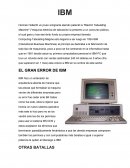 IBM historia
