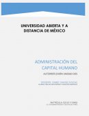 Autorreflexión admon. capital humano.