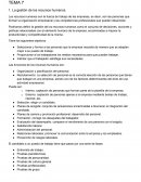 Los recursos humanos son la fuerza de trabajo de las empresas, es decir, son las personas que forman la organización empresarial y las competencias profesionales que pueden desarrollar.