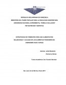 ESTRATEGIAS DE FORMACION PARA UNA ALIMENTACION