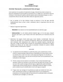 Generalidades del agua.