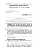 MASLOW ESTABA EQUIVOCADO