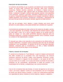 Descripción del tipo de empresa