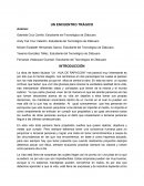 UN ENCUENTRO TRAGICO.