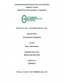 Casos de economia Cambridge Software Corp