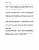 Ensayo plan de estudios 2011.