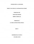 Evolución Histórica de la contabilidad..