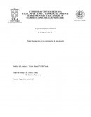 Laboratorio No.: 1 Tema: Separación de los compuestos de una mezcla