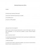 Matrimonio Homosexual en Mexico. Variables