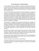 El valor del dinero a través del tiempo . Uno de los elementos de mayor importancia