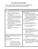 Guía didáctica sobre los primeros años del siglo XX en Honduras.