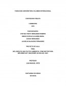 Inclusion a una politica ambiental.