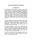 Transacciones Empresa a Empresa