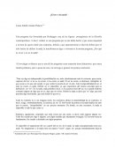 El ser o la nada.