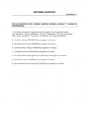 Ejercicios de contabilidad analitica.