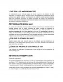 Conservacion del Maiz.
