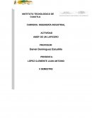 INSTITUTO TECNOLÓGICO DE CUAUTLA CARRERA: INGENIERÍA INDUSTRIAL