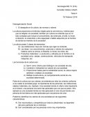 Desorganización Social.