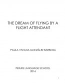 The dram of flying for a flight attendant.