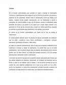 La función de control consta de cuatro pasos básicos