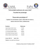 Capítulo 14 conocimiento social y desarrollo de normas y valores entre los 6 años y adolescencia