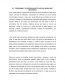 EL “TERRORISMO” PALESTINO INJUSTO PARA UN MUNDO QUE DESCONOCE