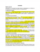 Actitudes como variable que incide en el comportamiento. Objetivo general