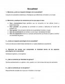 Preguntas desarrollo psicosexual.